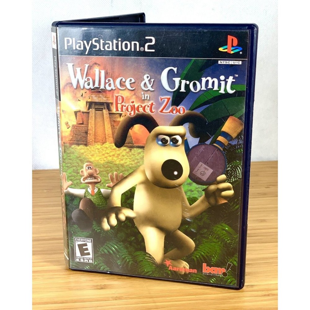 Wallace & Gromit in Project Zoo (Sony PlayStation 2, 2003) No Manual